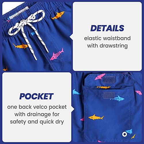 Image of maamgic Mens Slim Fit Swim Shorts Swim Trunks 7 inch Quick Dry Mens Bathing Suits with Mesh Lining