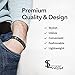 Smarter LifeStyle Elegant Titanium Magnetic Bracelet for Men And Women- Adjustable Bracelet Length with Sizing Tool for Perfect Fit, Women Mens Bracelet (Gunmetal Gray)