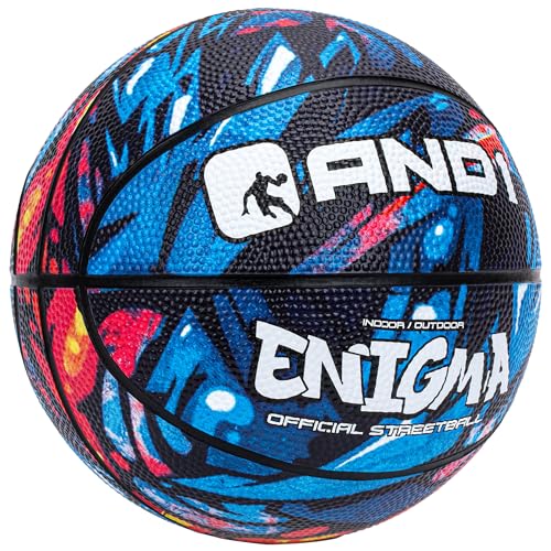 Image of AND1 Mini Basketball Pack Set for Kids (Deflated w /Pump Included): - 7-Inch Premium Youth Size Basketballs, Easy to Grip