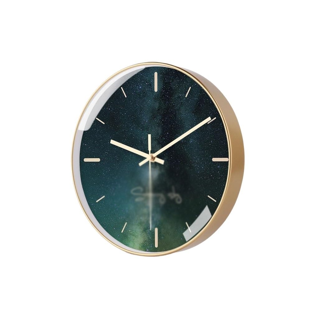 Horloge murale de bureau TUSUOD modèle A montre muette noire