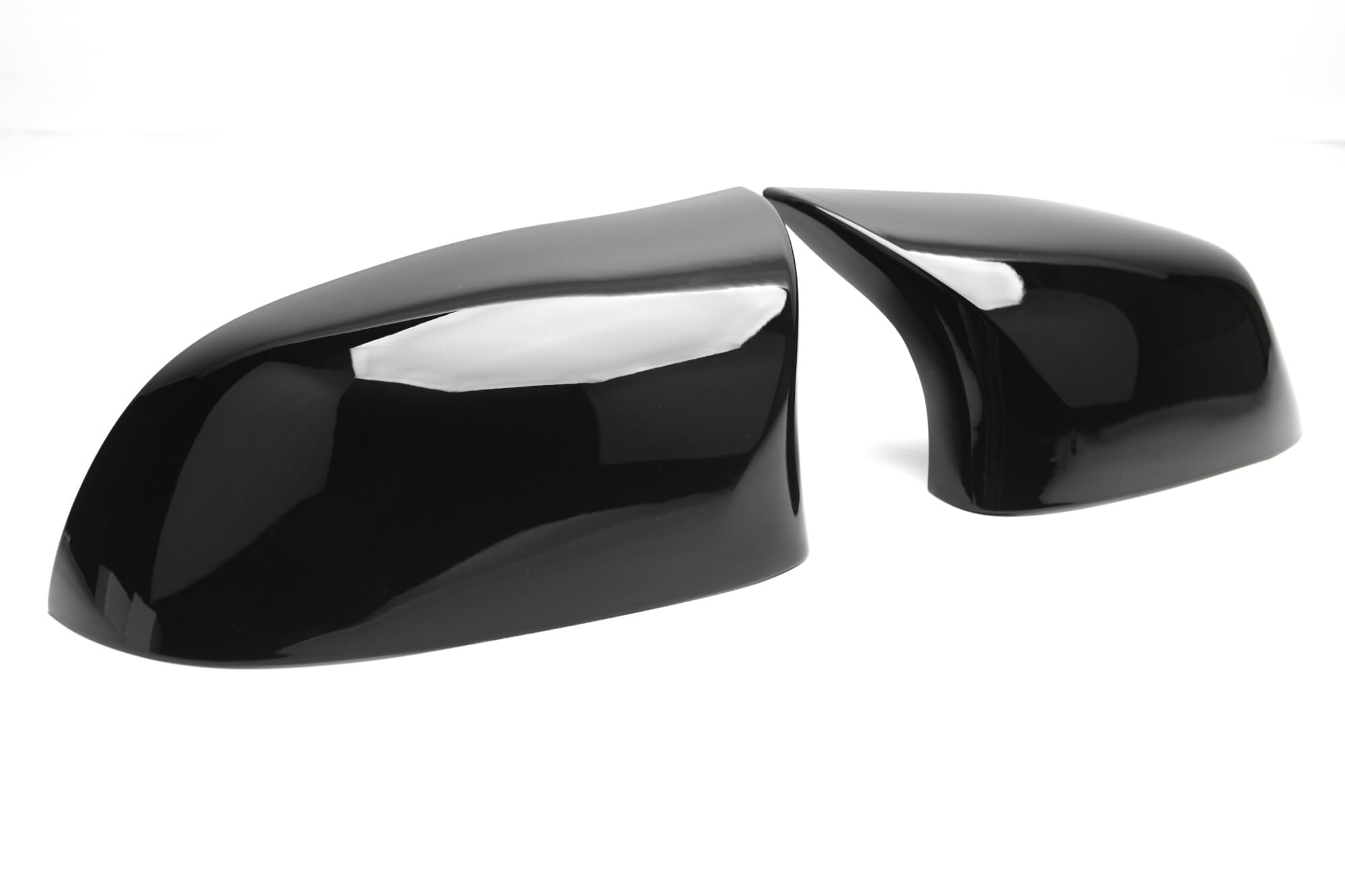 Door Wing Mirror Cover Car Rear View Side Wing Mirror Cover Caps For BMW X3 F25 LCL X4 F26 X5 F15 X6 F16 2014 2015 2016 2017 2018 2019 Wing Mirror Cover Cap (Color : Gloss black)