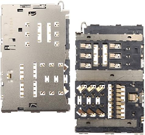 BisLinks® for LG G6 H870 Nano Sim Micro SD Memory Card Reader Socket Connector H871 H872 Replacement Part