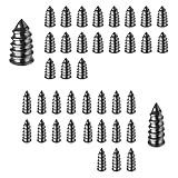 Rdxcv 40 PCS Tire Repair Nails, 2 Sizes Self-Service Vacuum Tyre Rubber Screws Mending Nail, Tire Spiral Plugs Quick Puncture Repair Tools for Car Motorcycle Truck Tractor