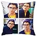 maichengxuan Dylan O'Brien Housse de coussin avec fermeture éclair invisible 45,7 x 45,7 cm