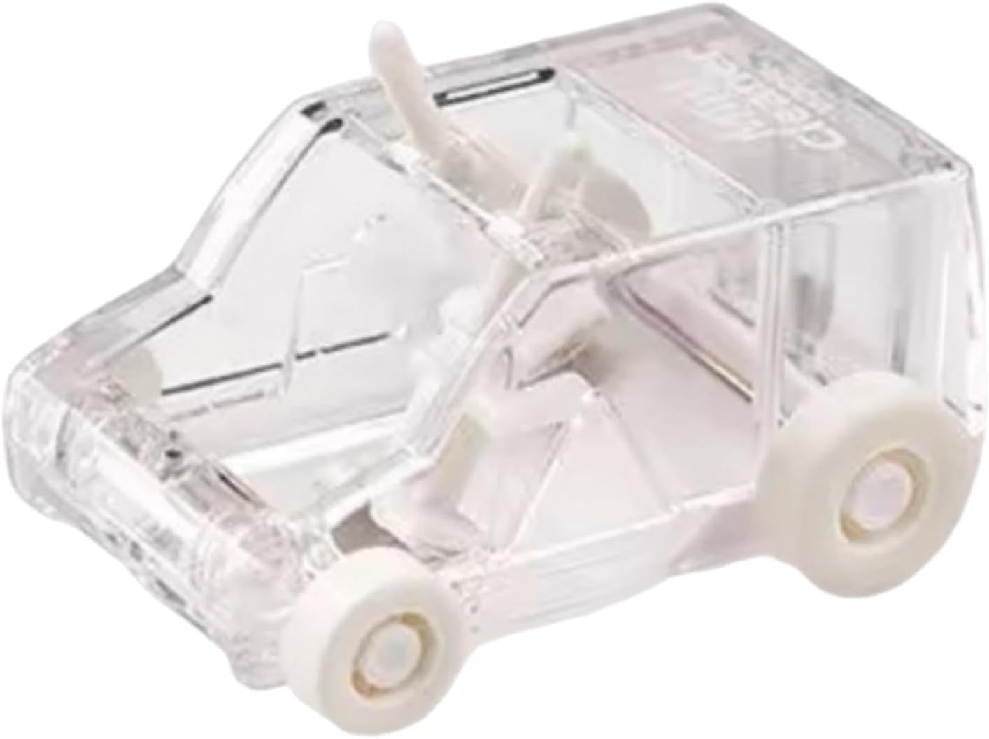 Desk Mini Cleaner Funny Car Table Dust Cleaning Trolley for Confetti Desktop White | Kids & Teens at Home | School Supplies | Other School Supplies