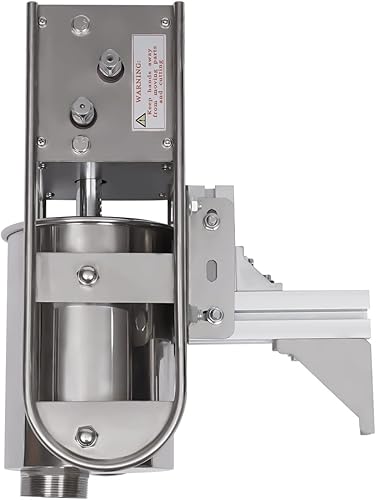 Miniatura 7 de Máquina de churros manual comercial de 3L con freidora eléctrica de 6 litros, máquina de donas española, máquina de postres de llenado vertical de