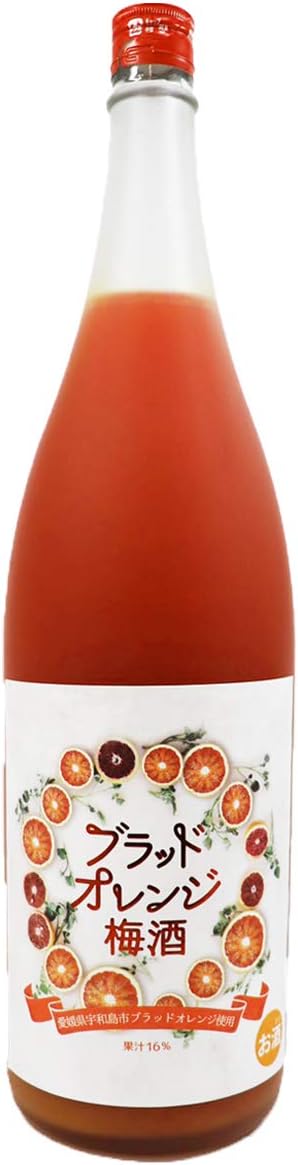 Amazon Co Jp 名門サカイ ブラッドオレンジ梅酒 1 800ml 食品 飲料 お酒