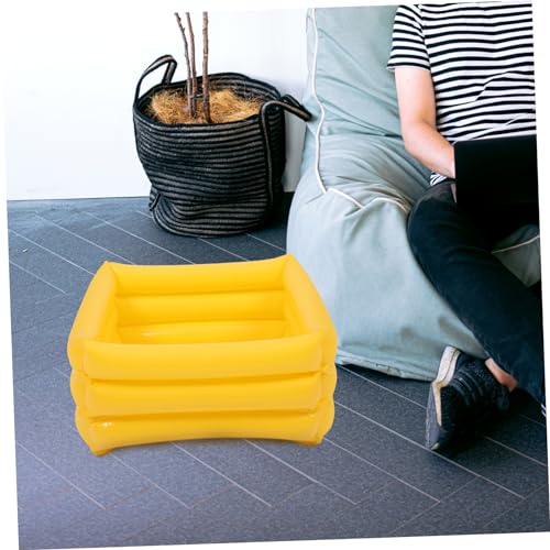 Tina Inflable para Pies en PVC Plegable para Viaje miniatura 2