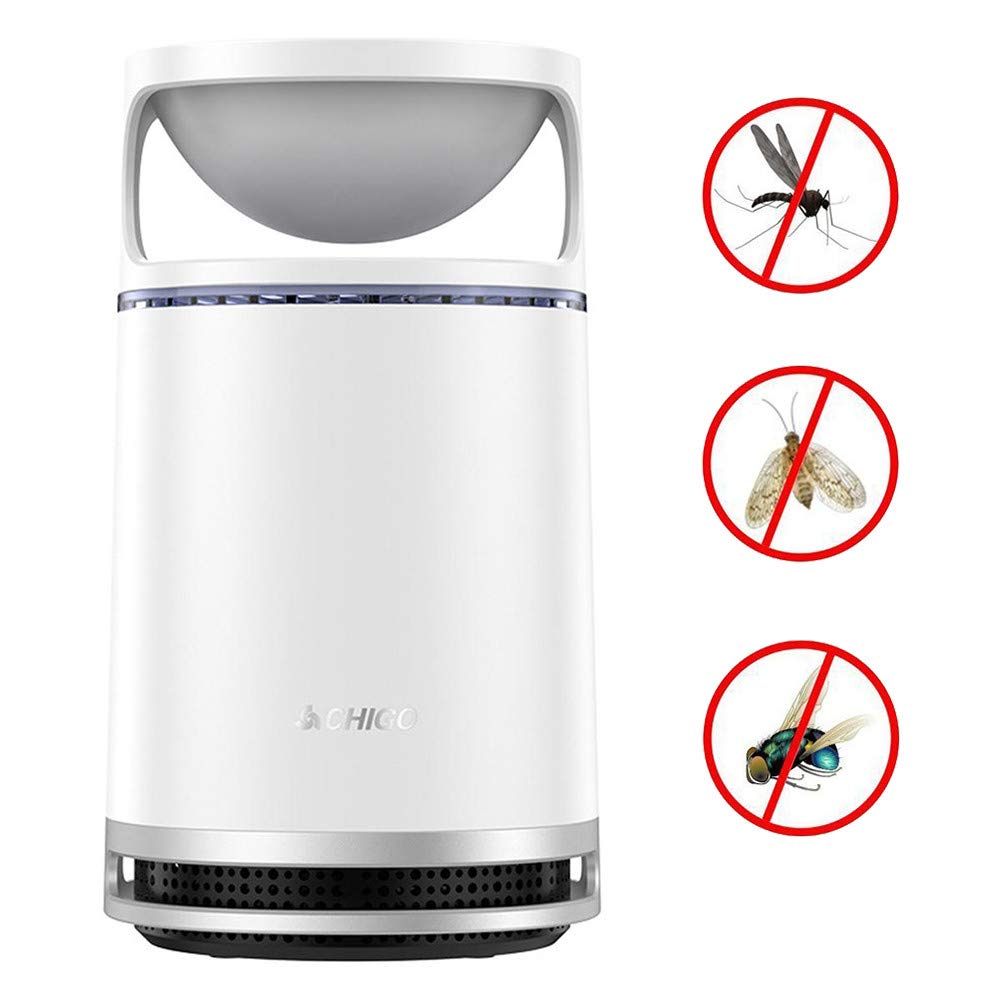 Qnlly Repellent Insect Killer Bug Killer Electronic Mosquito Zapper UV LED Lamp Trap by Pure Physical Non-toxix Eco-friendly for Indoor