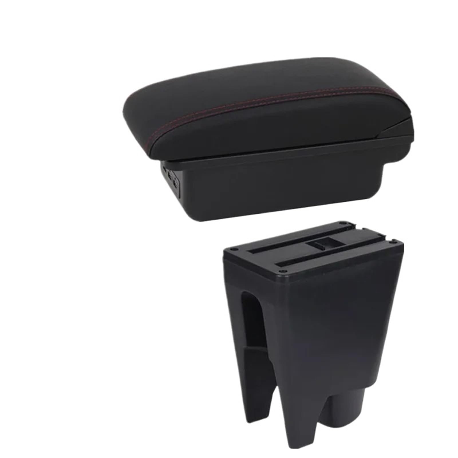 JMOLXURI Car Armrest Box For Toyota For Aygo BJ Armrest Box Center Console