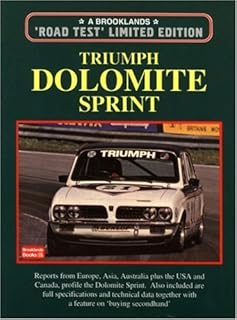 R. M. ClarkeTriumph Dolomite Sprint Limited Editio