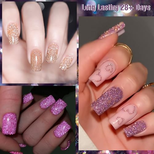 Set de Esmaltes de Gel Brillantes MTSSII 8 Piezas miniatura 5