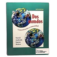 Dos Mundos 6th Edition Mesa Community College 0077236440 Book Cover