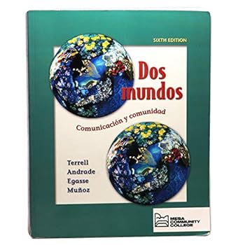 Paperback Dos Mundos 6th Edition Mesa Community College [Spanish] Book