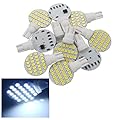 ICBEAMER [10 pcs T10 921 194 168 RV Trailer Interior Super Bright T10 921 922 912 LED Bulbs White light for 12V RV Ceiling Dome Light RV Interior Lighting Trailer Camper Boat, 600 Lumens