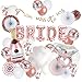 Bridal Shower Decorations Set, Tropical Bachelorette Party Supplies, Bride to Be Banner, Balloons, Confetti