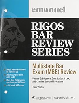 Paperback Multistate Bar Exam (MBE) Review Volume 2 2009 Edition Book