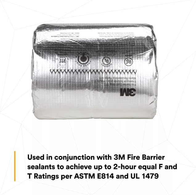 Image of 3M FIRE Barrier Duct WRAP 615+, 48 in X 25 (00051115549069)