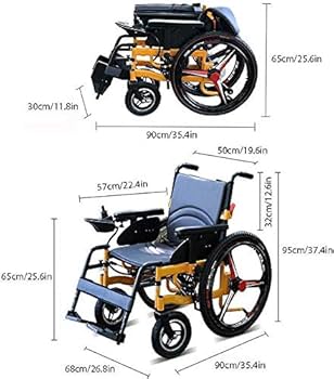 Amazon.co.jp: 車椅子 折りたたみ式電動車椅子 折りたたみ式