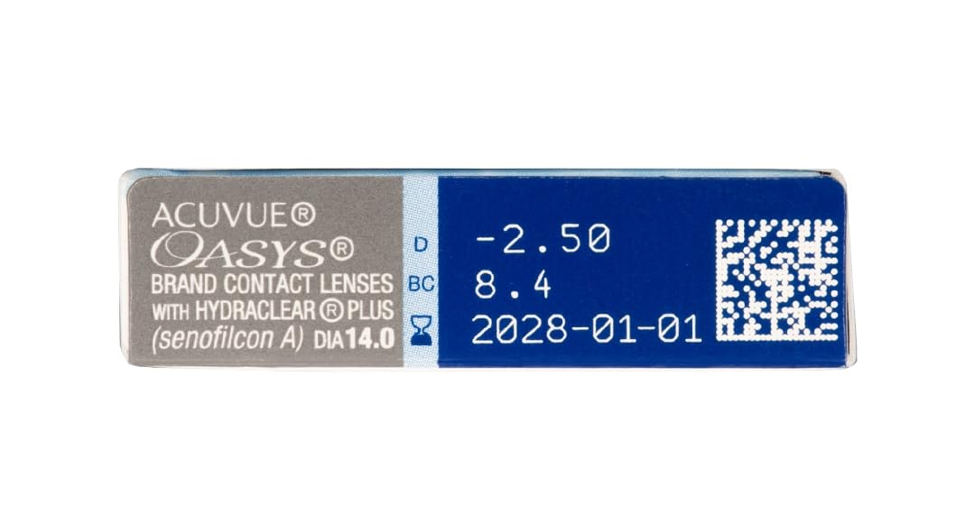 ACUVUE® OASYS with HYDRACLEAR® PLUS - Reemplazo Quincenal - protección UV - 6 lentes