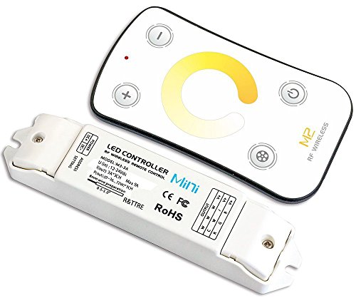 LEDENET M2 LED Controller Dimmer Color Temperature Adjustable Dimming CT Control Bi-colored White 3000K - 6500K 5050 3528 Strip Tape Lights