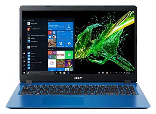 Image of acer Aspire 3 A315-42 15.6-inch Laptop (AMD Athlon 300U dual-core /4GB /1TB HDD /Window 10, Home, 64Bit /AMD Radeon Vega 3 Mobile Graphics), Blue