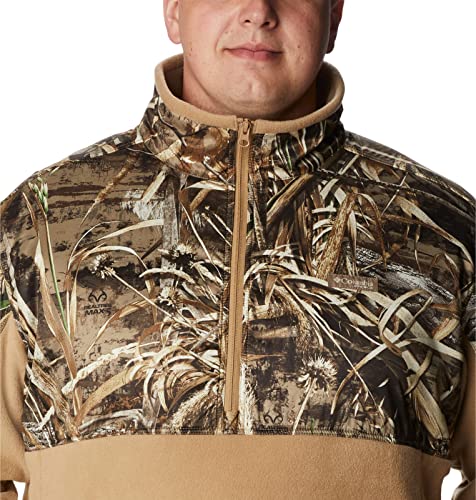 Image of Columbia mens Phg Fleece Overlay 1 /4 Zip