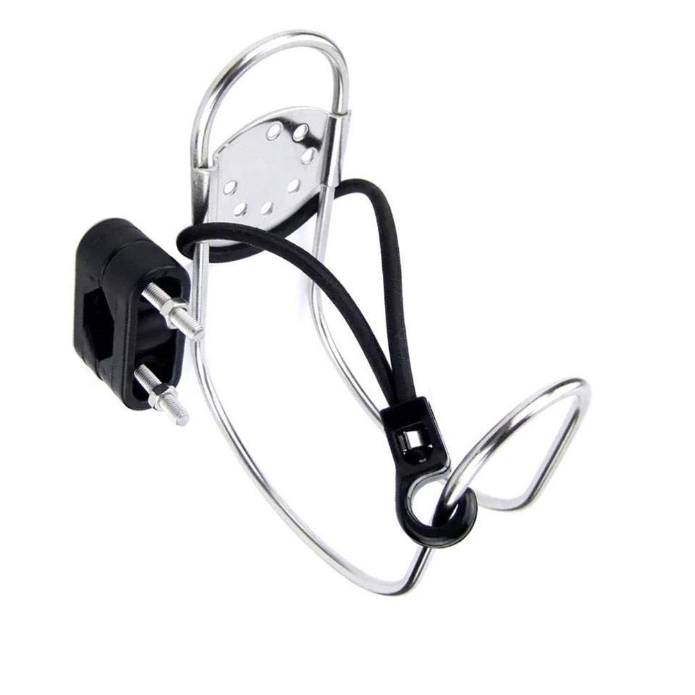 Soporte de aro Salvavidas, Aro Salvavidas de Herradura, Soporte de aro Salvavidas, Soporte de aro Salvavidas de Acero Inoxidable Soporte de Herradura para Botes Salvavidas Marinos aduaneros