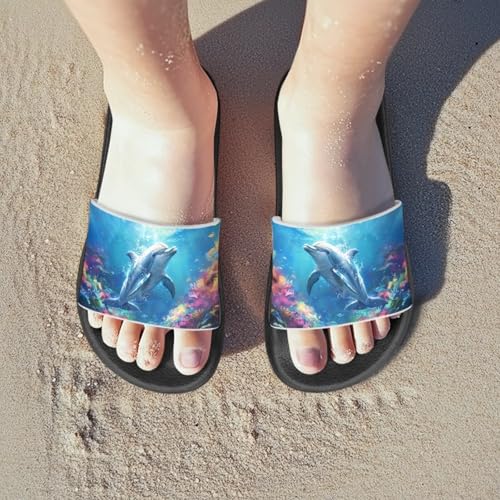 Pool Slides for Kids Light Wight Beach Sandals Teen Girls Summer Slippers2