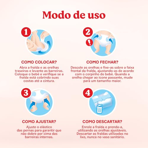 Fralda Huggies Supreme Care P 48 fraldas glide