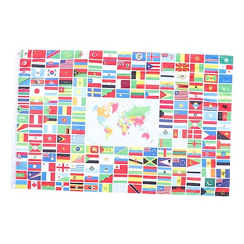 Cabilock Bandera Decorativa De Pared Bandera Del Mundo Decoración Para Interiores y Exteriores