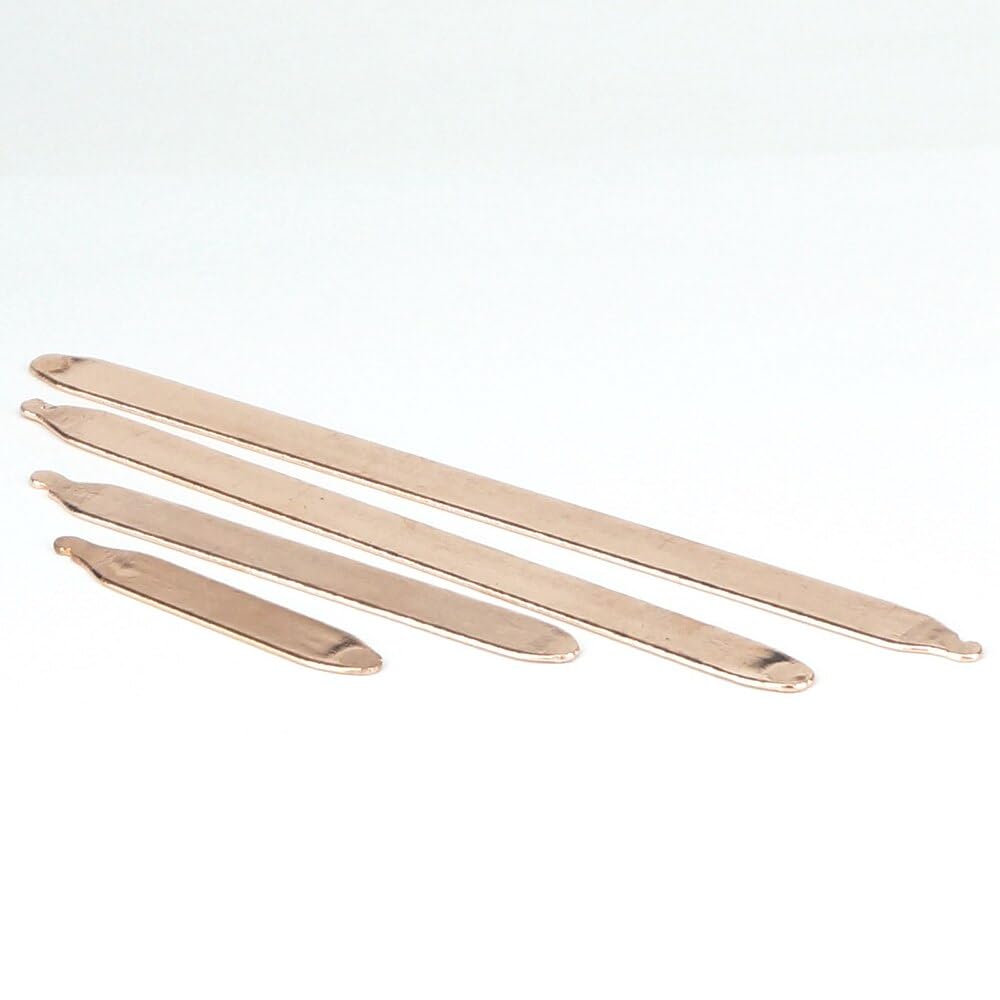 Tool Part for 50/60/70/80/90/100/120/130/140/150/170/180/200mm Length 1mm Thickness 9mm Width Copper Heatsink Heatpipe DIY - (Length: 100mm)