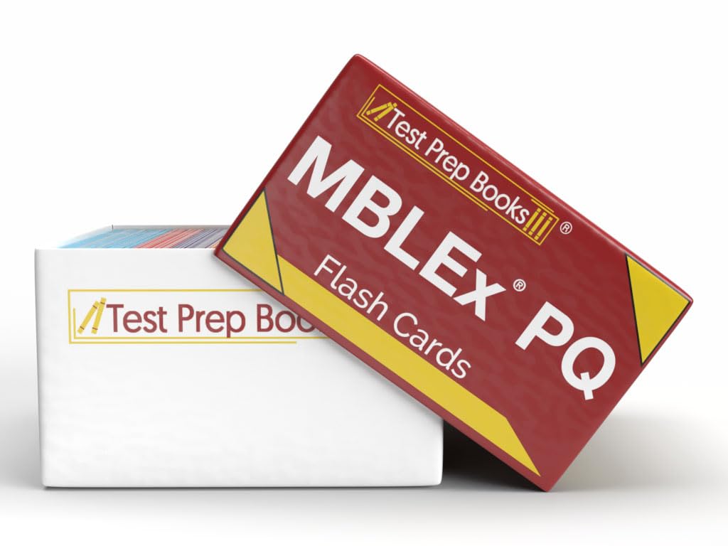 Tarjetas de estudio de preguntas de práctica MBLEx: preparación de prueba MBLEx 2025-2026 para el examen FSMTB MBLEx [tarjetas a todo color]