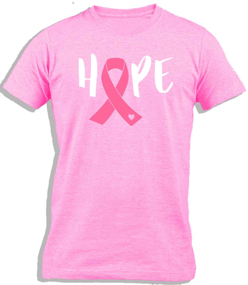 Ay Cabron™ Hope | Pink Month | Cancer Awareness | October Women Support Month Unisex Cotton T-Shirt For Kids