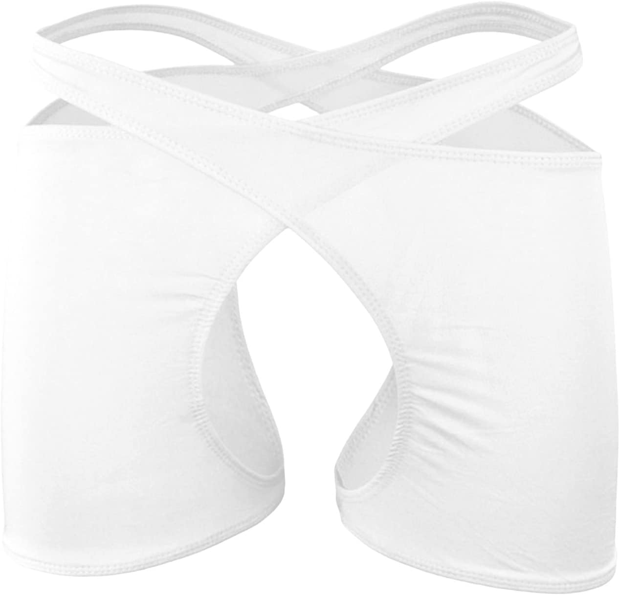 JEsilunmaMY See Through Boxer Briefs for Men Low Rise Criss Cross Cutout Boxers Shorts Mesh Sheer Hollow Panties Underwear