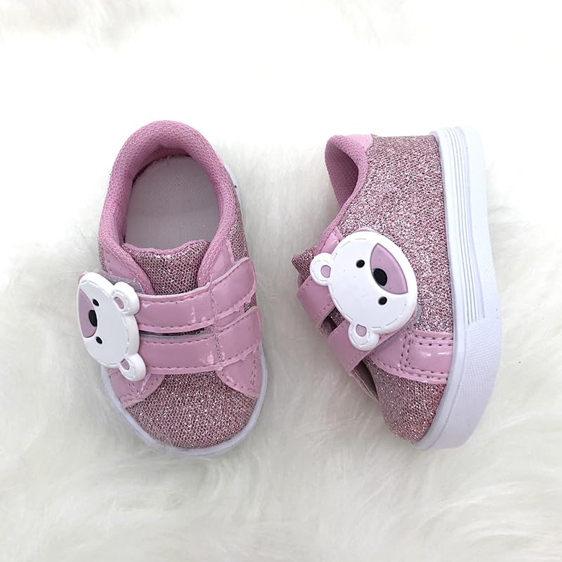 Tênis Sapatinho Infantil Menina Menino Urso Com Brilho Para Bebês em promoção! Veja a oferta e mais achadinhos de Sapatos Infantis 4 Hoje é o melhor dia para comprar Tênis Sapatinho Infantil Menina Menino Urso Com Brilho Para Bebês com aquele preço maroto! Promoção! Aproveite a oferta! 4