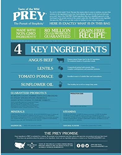 taste of the wild prey angus