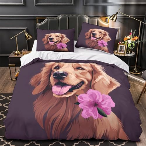Parure de lit GNOME 200x200cm avec housse de couette microfibre 3D