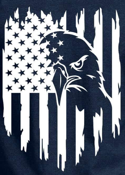 LBP American Flag Eagle Shirt Men's 1776 July Patriotic T Shirt 4th of July Tees USA Flag Shirt - Image 5