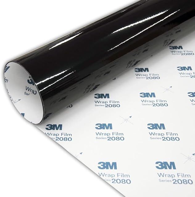3M 2080 Folia Czarny Połysk G12 152X110