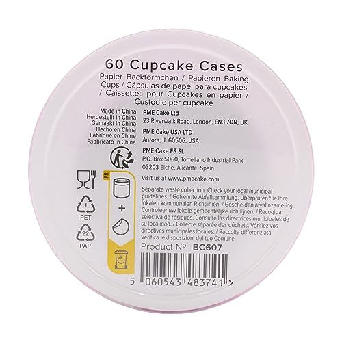 PME Cupcake Cases, Purple (60), 60 Pieces - Image 4