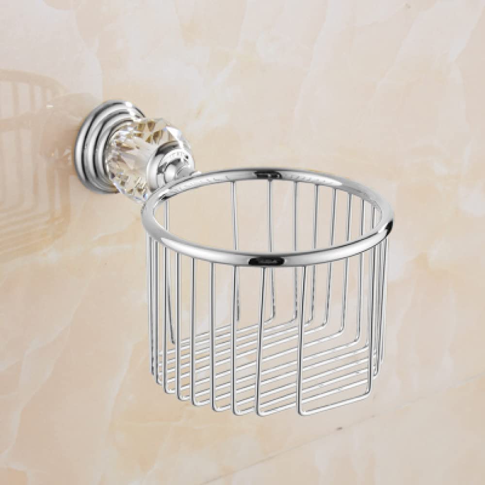 Juego de accesorios de baño de lujo, estante de ducha de latón, toallero de cristal, soporte de papel higiénico y cepillo, elegante decoración montada en la pared para baños funcionales y elegantes.