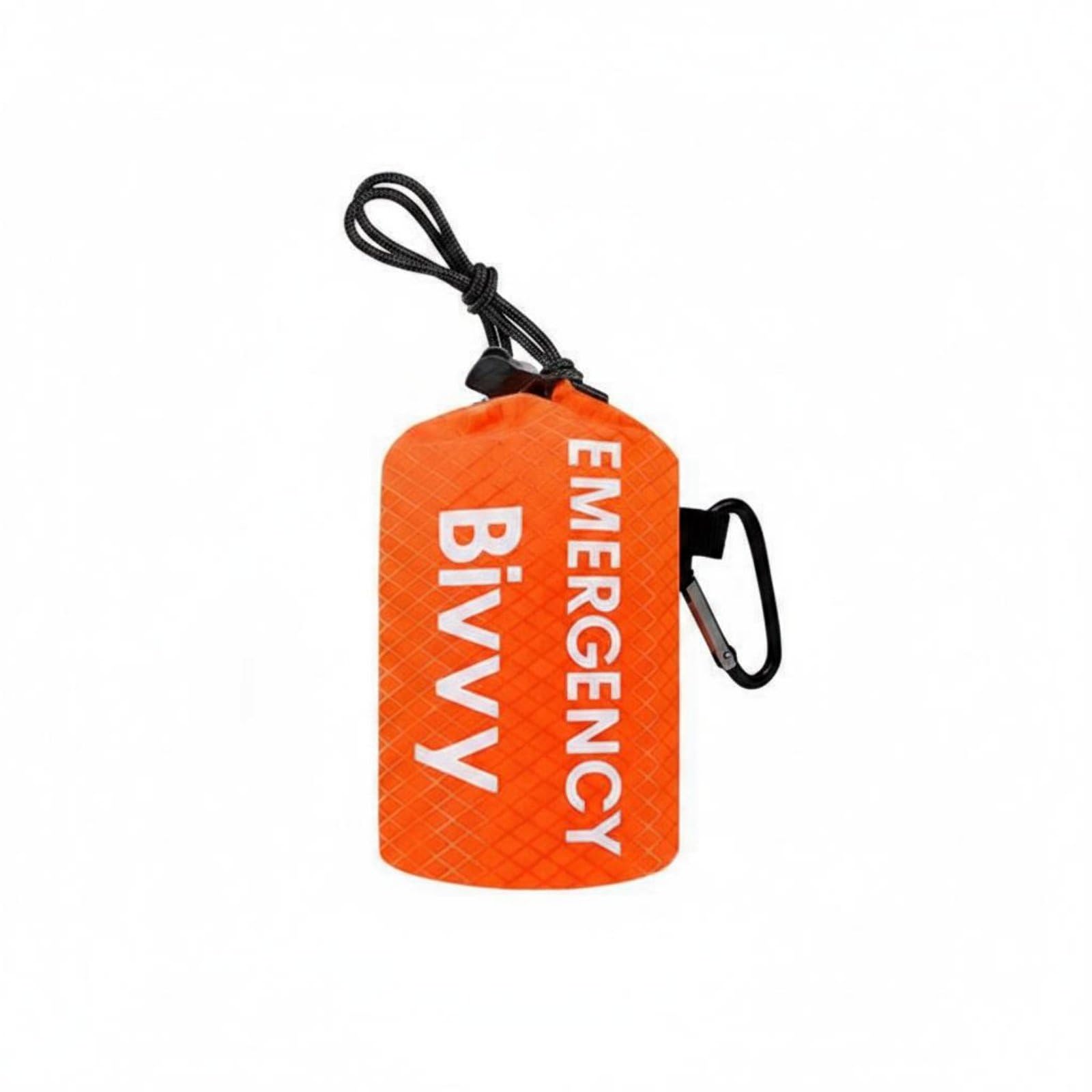 APIRILY Emergency Bivy Bag Includes Whistle Thermal Rescue Sleeping Bag Heat Reflective Foil Emergency Bivvy for Hikers, Campers, Hiking, Camping, Upgraded-picture-36
