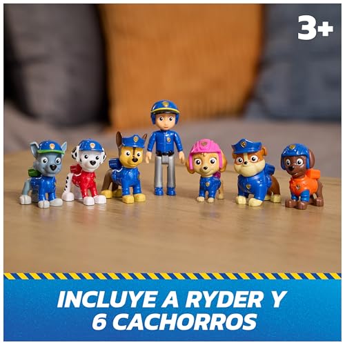 Regalo Niño 3 años Patrulla Canina Pack 7 Figuras Colección Completa 3