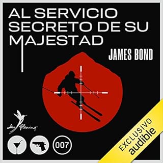 Al servicio secreto de su Majestad Audiolibro Por Ian Fleming arte de portada