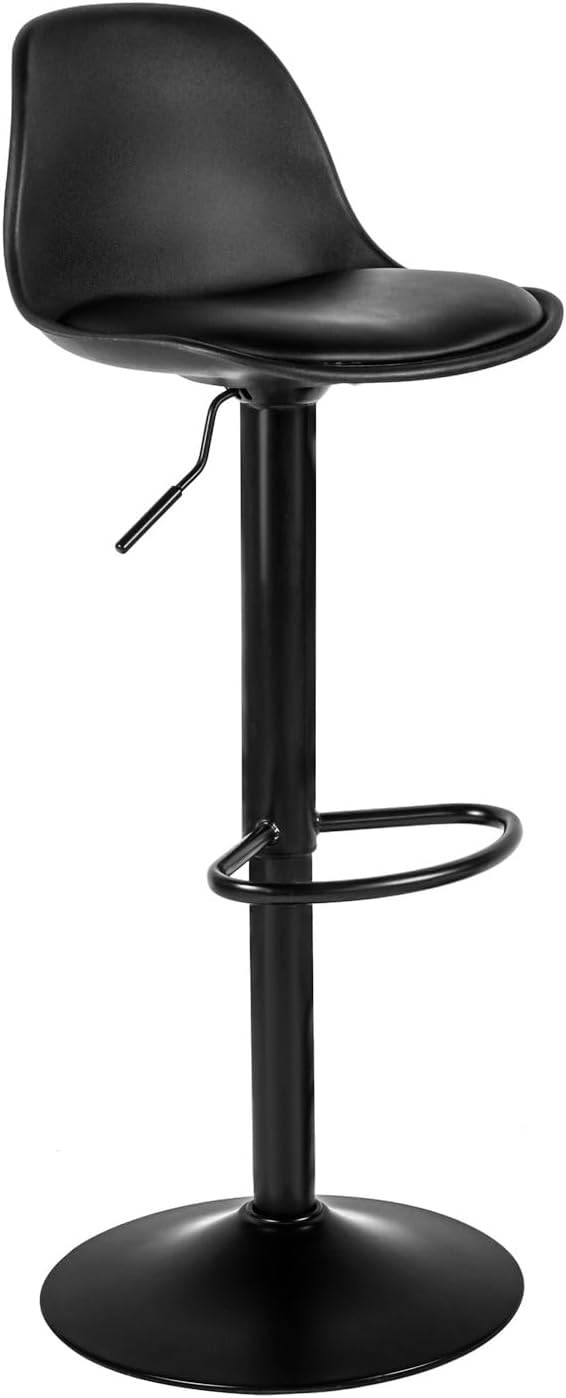 Nalupatio Bar Stools Set of 1 Modern Barstools Bar Chair for Bar Kitchen Dining Room