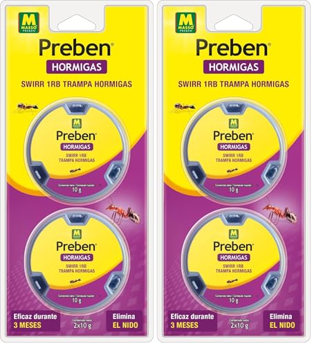 Trampa-Cebo Hormigas 2x10g PREBEN 231192N MASSÓ (Paquete de 2)