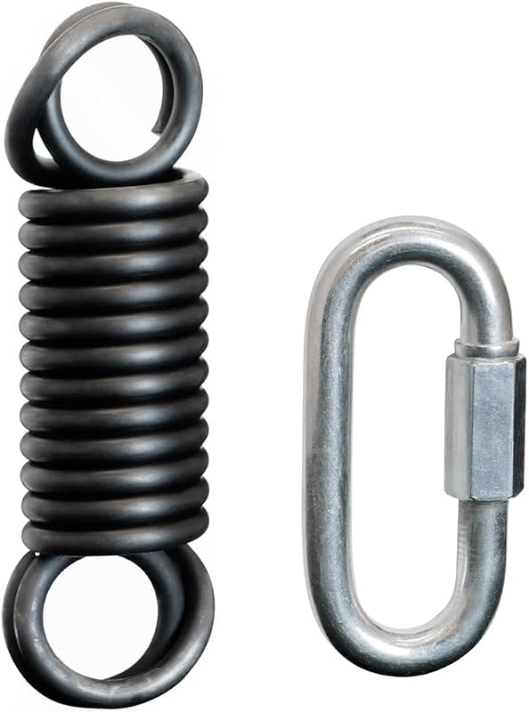 Resorte de bolsa pesada profesional para sacos de boxeo de hasta 250 lb - Negro