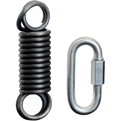 Meister Professional Heavy Bag Spring for Punching Bags up to 250lb - Black