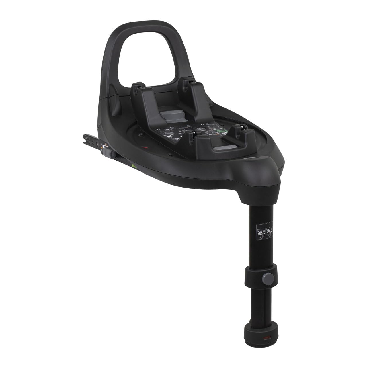 Chicco, Full 360 i-Size, Base per Seggiolino Auto Kory i-Size E Bi-Seat i-Size 0 Mesi - 4 Anni, Facile da Installare con Sistema Isofix e Gamba di Supporto, Rotazione 360°, Nera